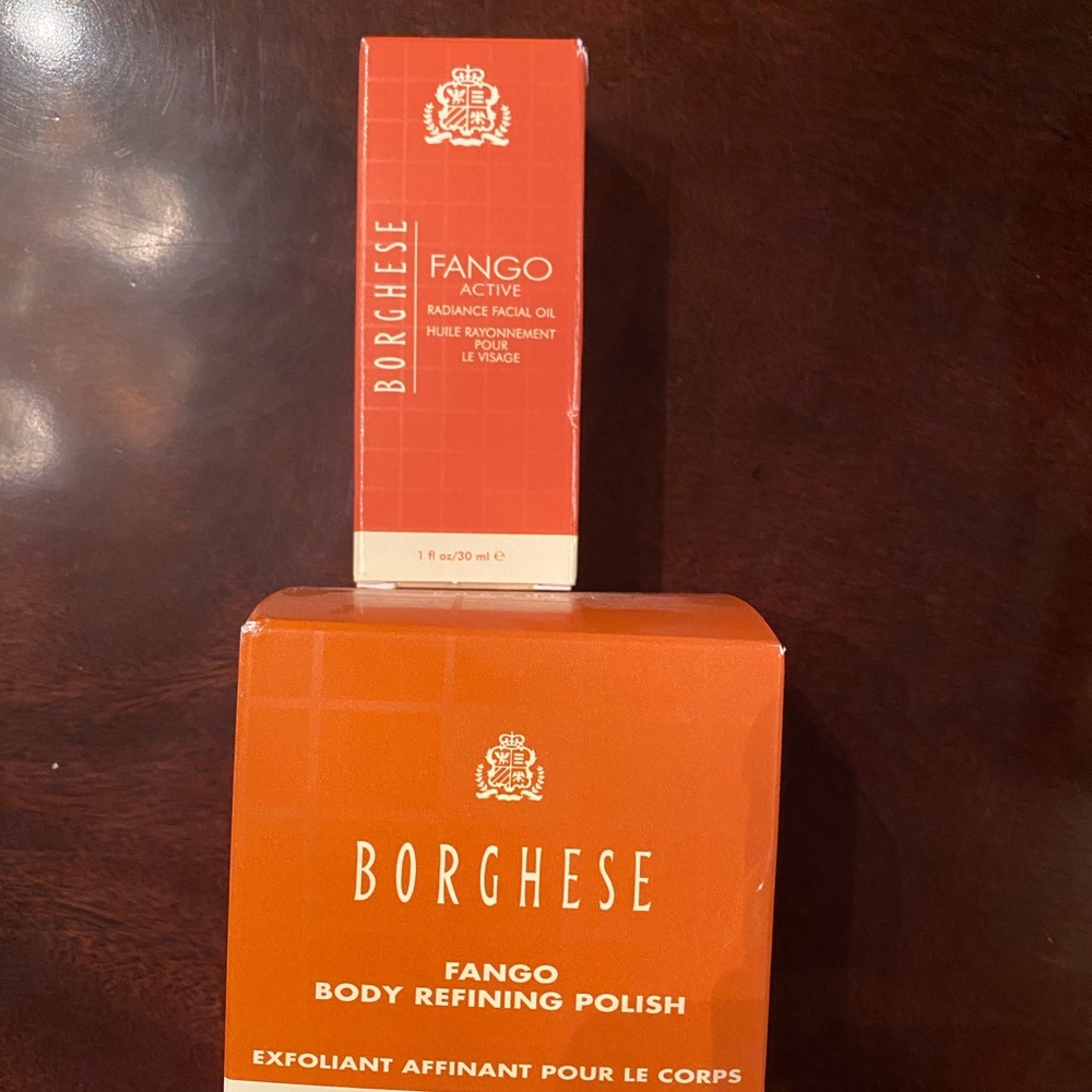 Borghese Fango radiance facial oil & body polish